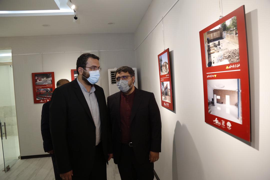 تصاویر قبل و بعد از بازسازی مجموعه پردیس سینمای مهر سقز