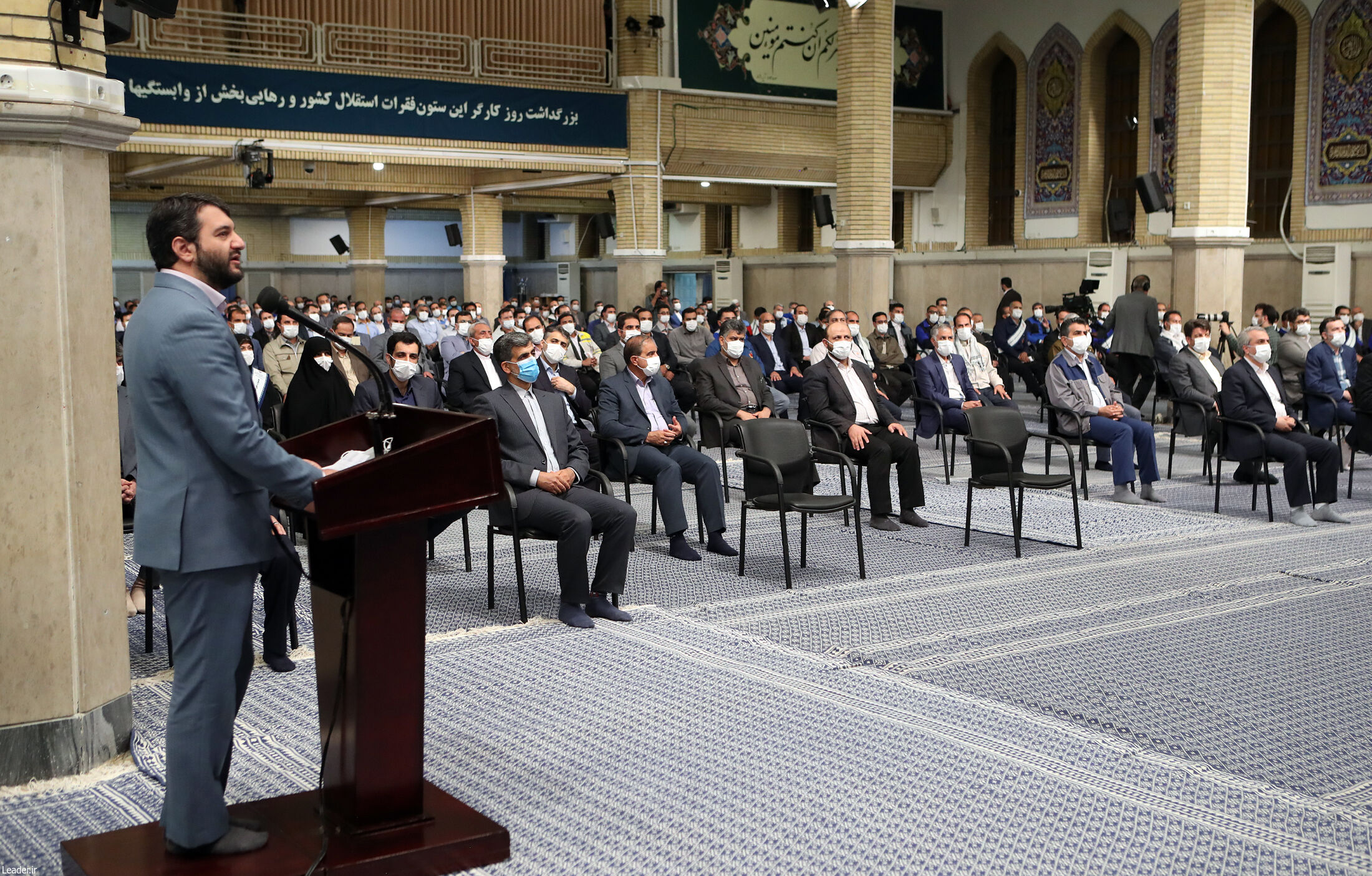 بیانات رهبر انقلاب در دیدار کارگران