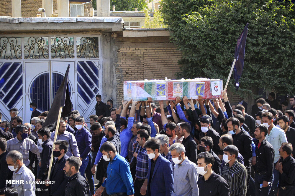 بسیجی کردستانی در شهر مریوان به درجه رفیع شهادت نائل آمد