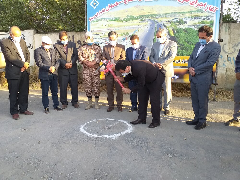 ورودی جاده سنندج – همدان ساماندهی می‌شود