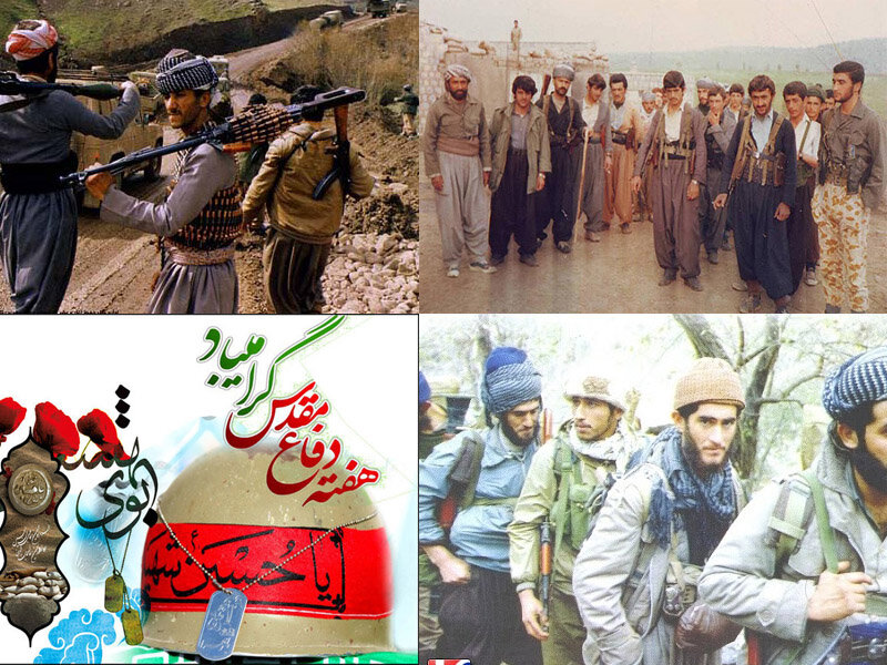 کردستانی ها استوار در میدان جنگ/مردم پیشگام دفاع از انقلاب و نظام