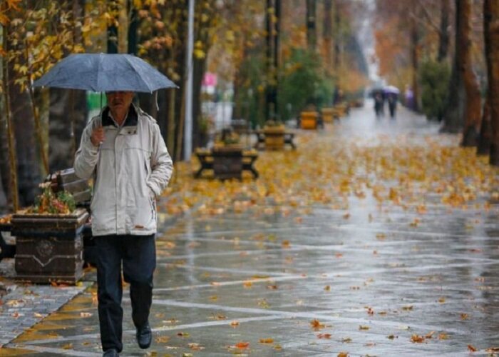 باران پاییزی موجب طراوت هوای کردستان شد