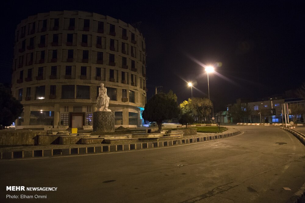 منع تردد شبانه در سنندج