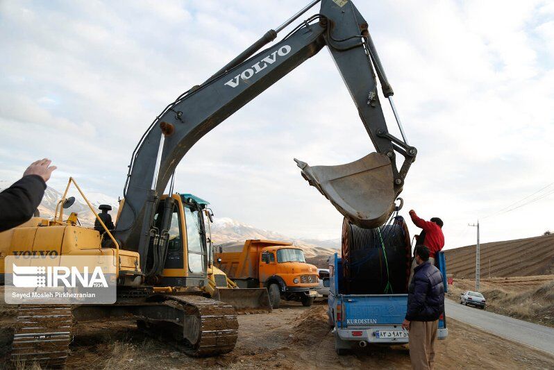 شبکه فیبر نوری در ۴۸۳ روستای کردستان اجرا شد