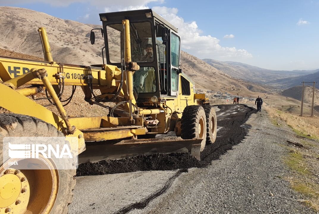 ۵۰ کیلومتر راه روستایی کردستان در طرح ابرار آسفالت می‌شود