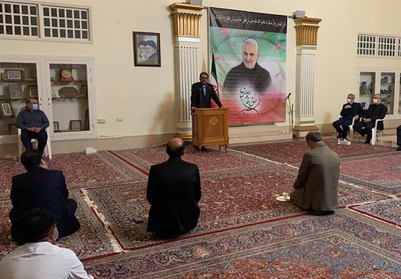 مراسم بزرگداشت سالگرد شهید حاج قاسم سلیمانی در عمان