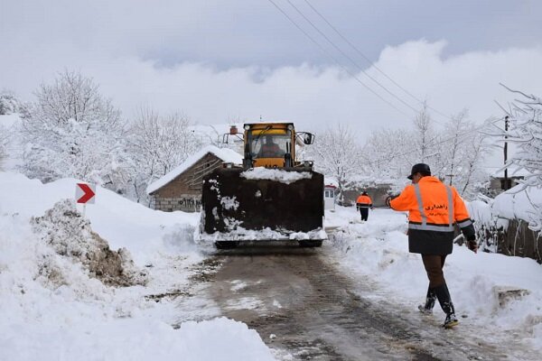 بازگشایی راه مواصلاتی ۱۷۳روستای کردستان/راه هفت روستا مسدود است