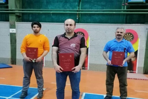 قهرمانی کردستان در مسابقات دارت چند جانبه غرب کشور