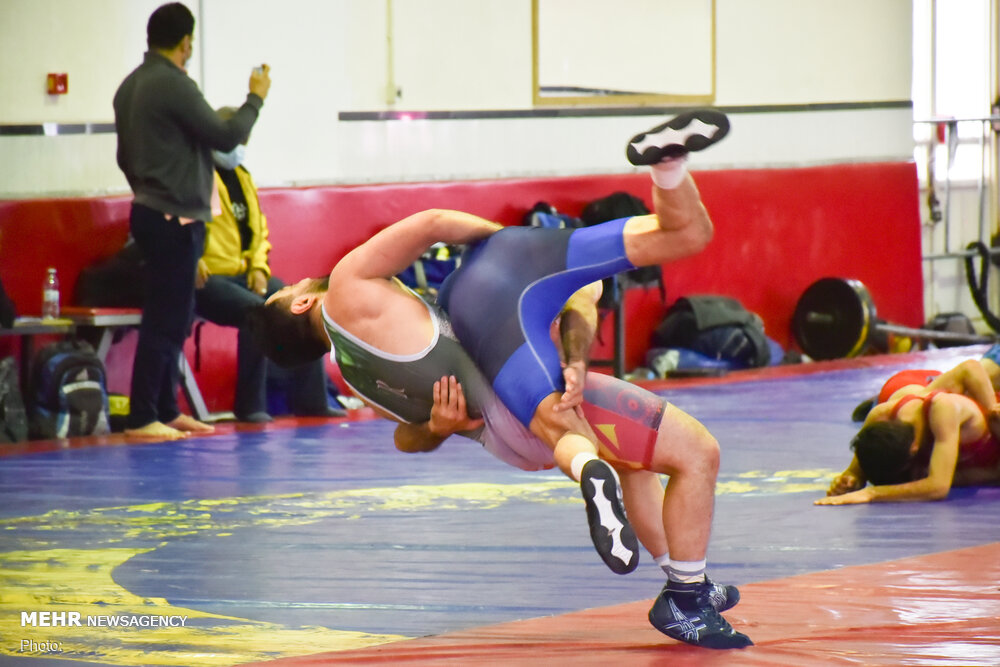 اردوی آمادگی تیم ملی کشتی فرنگی ناشنوایان در سنندج