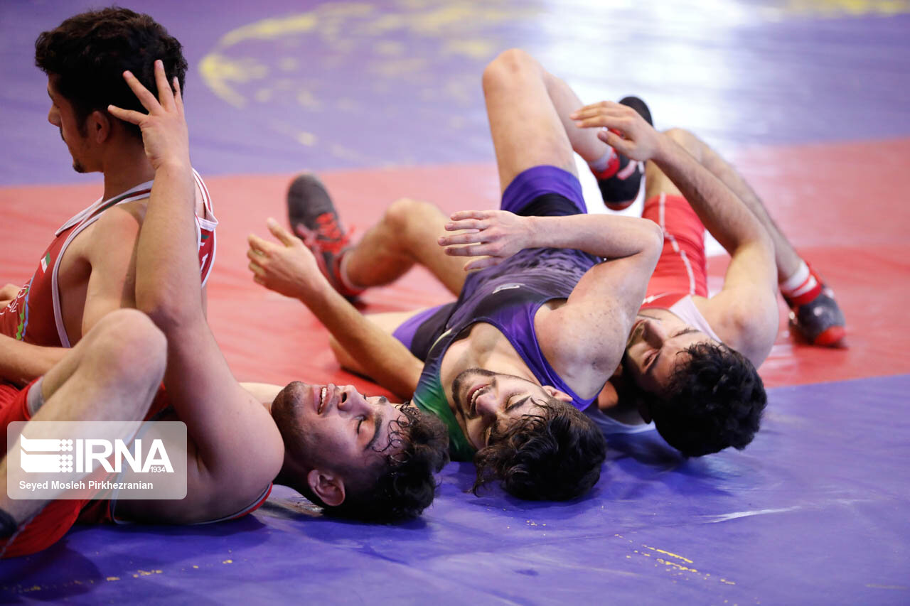 اردوی آمادگی تیم ملی کشتی فرنگی ناشنوایان کشور در سنندج