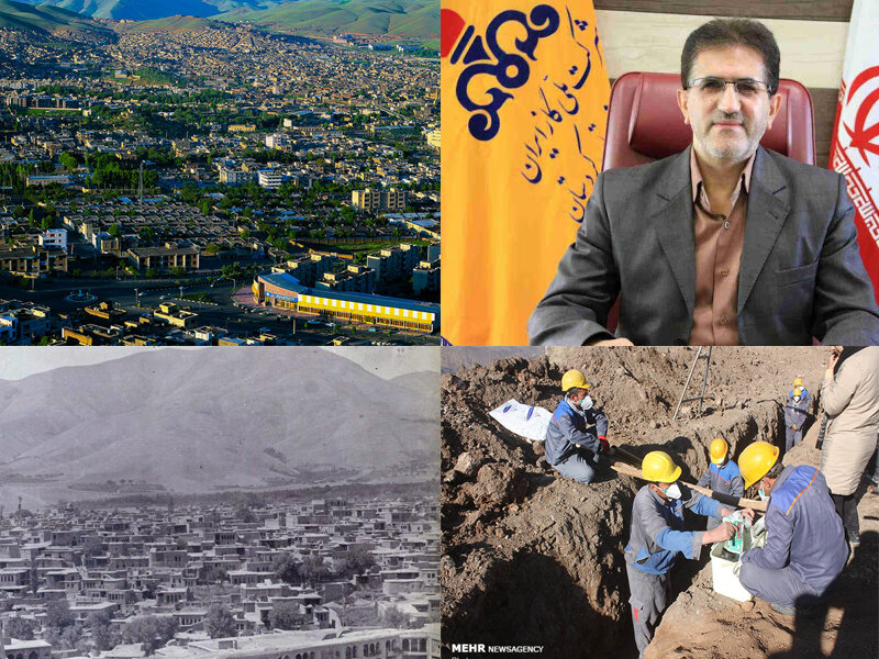 بهره مندی تمام روستاهای بالای ۲۰ خانوار کردستان از گاز طبیعی