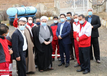 بازدید نماینده ولی فقیه در کردستان از پایگاه های امداد جاده ای