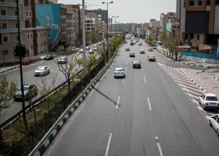وضعیت ترافیکی معابر پایتخت در هشتم فروردین