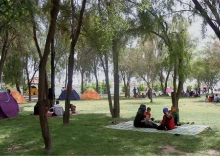 وضعیت پارک‌های سنندج در روز طبیعت