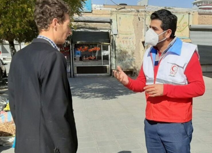 ۲ هزار داوطلب هلال احمر کردستان در طرح پیشگیری از کرونا مشارکت کردند