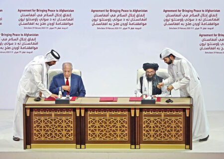 طالبان: تصمیم آمریکا سرپیچی از توافقنامه دوحه است