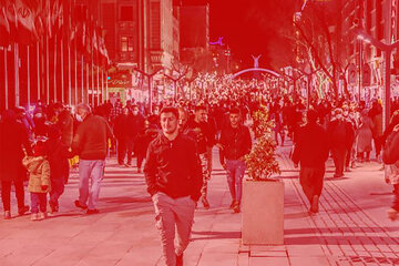 چهار شهر کردستان همچنان در وضعیت قرمز کرونا قرار دارد