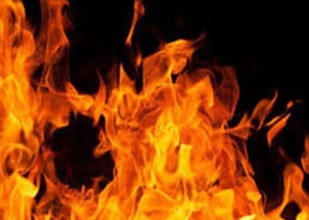 آتش سوزی گسترده در یک واحد تولیدی لوازم خانگی در تبریز