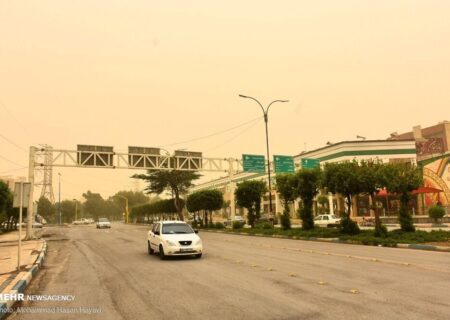 آلودگی گرد و غبار در خوزستان به ۴ برابر حد مجاز رسید