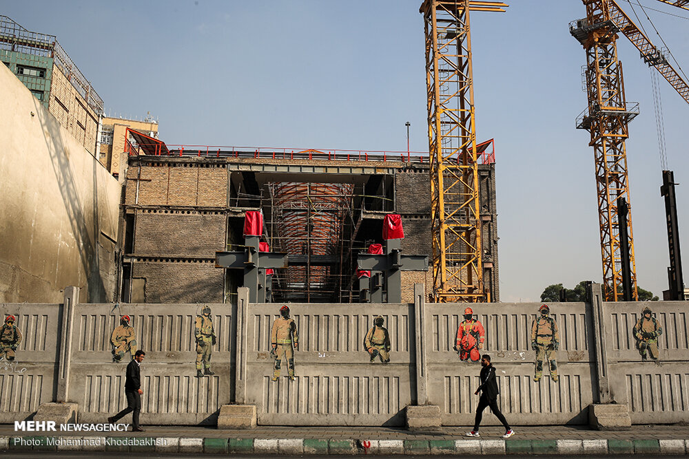 ارتقای کیفیت محیطی چهارراه معزالسلطان تا پل امیر بهادر آغاز شد