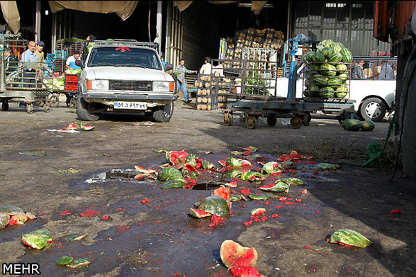 استفاده از پسماندهای میدان مرکزی میوه و ترهبار برای تولید کمپوست
