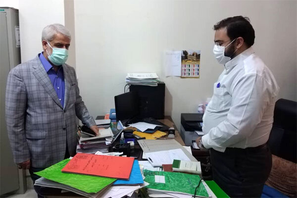 بازدید رئیس کل دادگستری استان تهران از حوزه قضایی قرچک