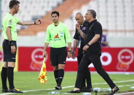 باشگاه نساجی از تیم داوری دیدار با پرسپولیس شکایت می‌کند