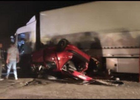 تصادف در محور سروآباد مریوان سه کشته برجا گذاشت