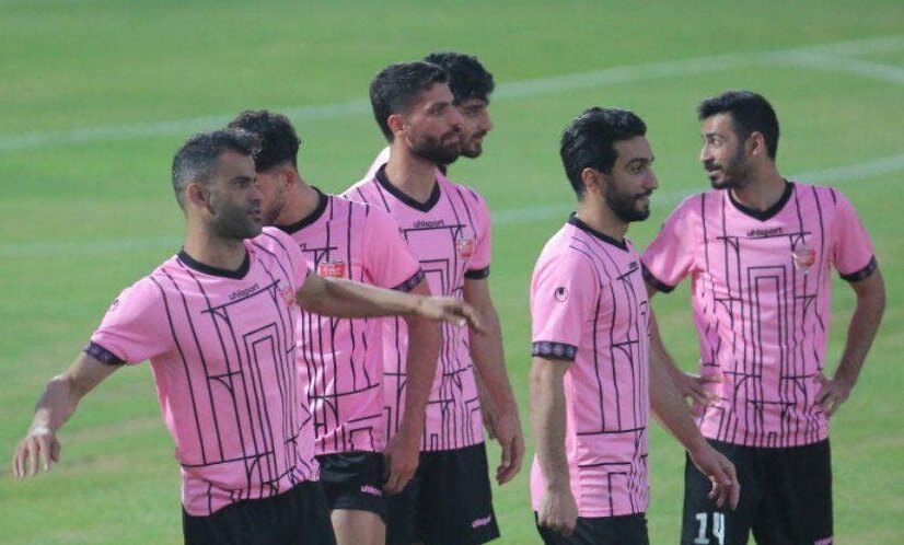 تمرین آقاوسط بازیکنان پرسپولیس قبل از بازی با گوا هند