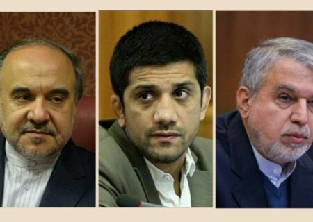 دیدار علیرضا دبیر با وزیر ورزش و رئیس کمیته ملی المپیک