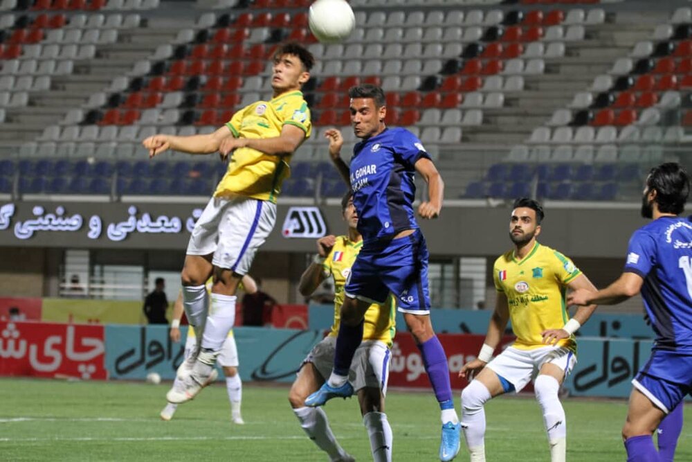 عبور گلگهر از سد صنعت نفت آبادان/ صعود به رده چهارم جدول