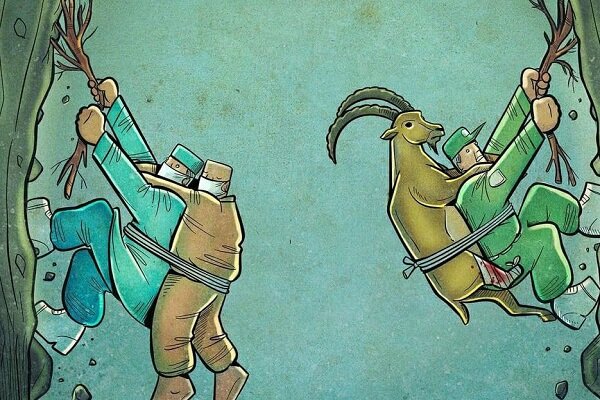 محیط بانان و کادر درمان از جان خود می‌گذرند تا زندگی ببخشند