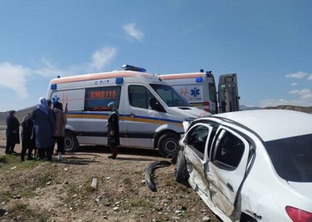 مصدوم شدن ۱۲ نفر در دو فقره تصادف در محورهای آذربایجان شرقی