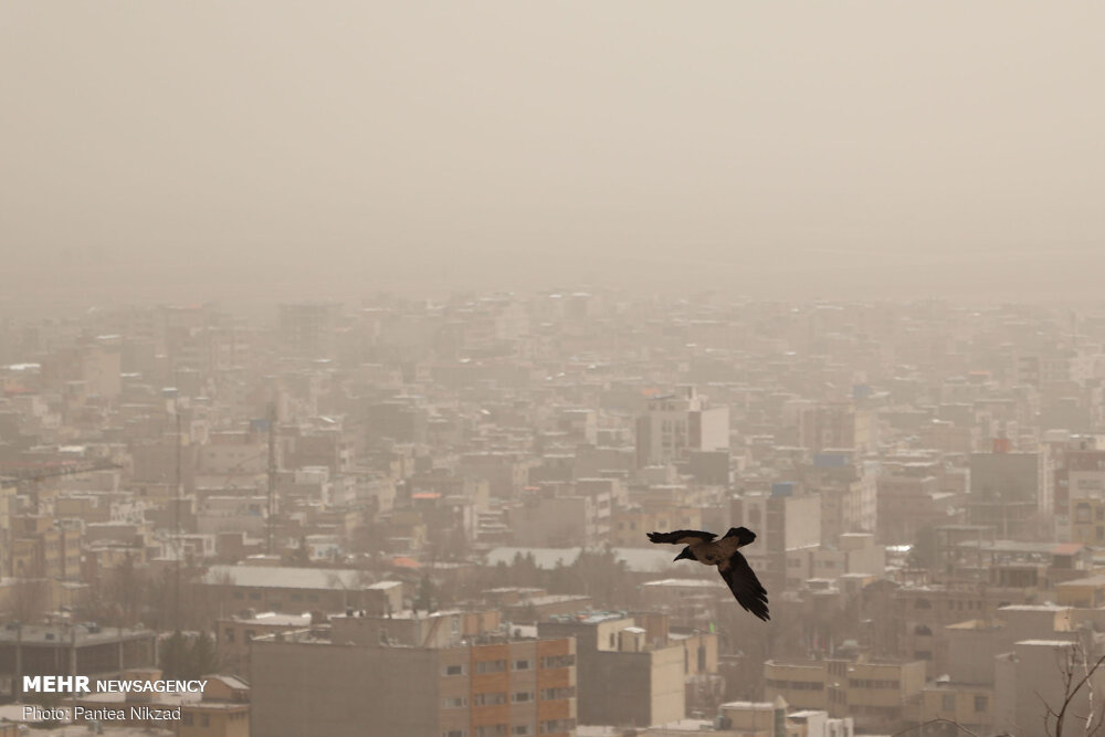 هوای تهران برای گروه‌های حساس آلوده است