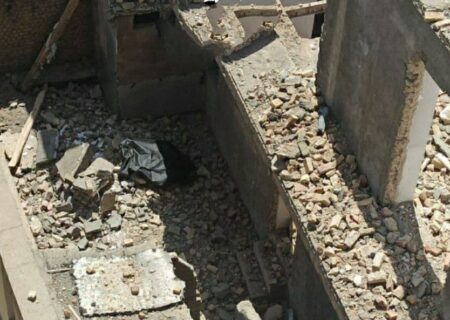 کارگر سقزی بر اثر ریزش دیوار جان خود را از دست داد