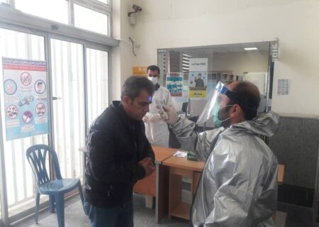 ۱۸۰۰ مسافر در مرز باشماق مریوان غربالگری شدند