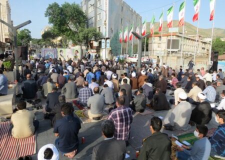 نماز عید فطر در سنندج