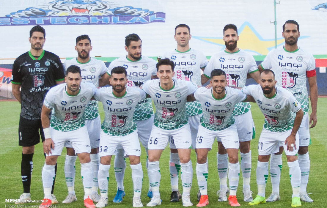 برد یک نیمه ای ذوب آهن روی اشتباه دروازه بان پرسپولیس