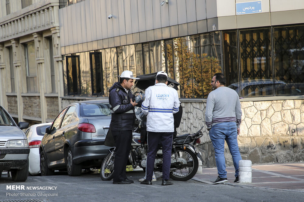 توقیف ۱۶ دستگاه موتورسیکلت سنگین بدون مجوز در پایتخت