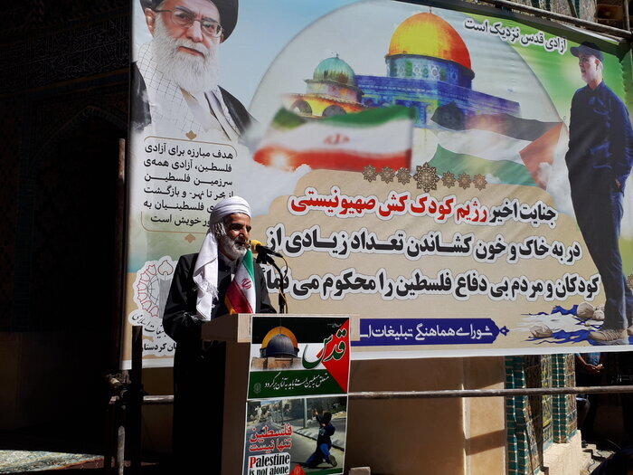 صهیونیست ها جایی در منطقه خاورمیانه ندارند