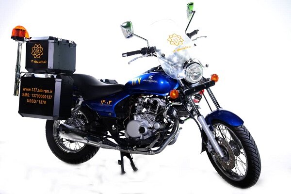 موتور فوریتهای شهری ۱۳۷ توسط شهرداری منطقه ۱۳ راه اندازی شد