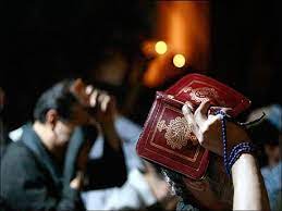 شب قدر و مهمانی شهدا در بیجار