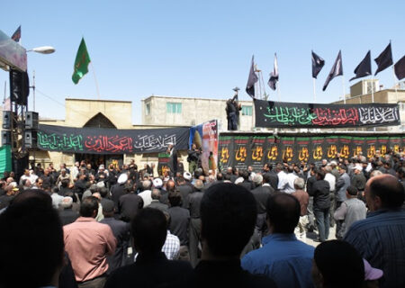 دسته عزاداری به مناسب سالروز شهادت امیر مومنان(ع) در بیجار