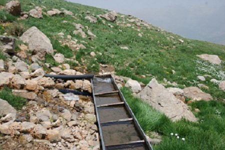 ۱۳۴ دستگاه آبشخور فلزی در مراتع کردستان نصب می‌شود