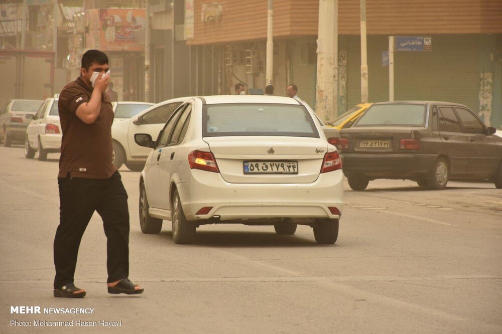 احتمال وقوع گرد و خاک در چند استان