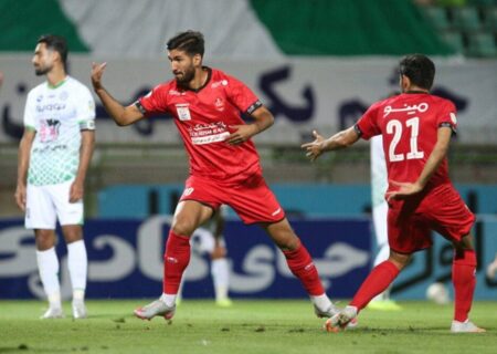 تست نهایی روی پای مهاجم پرسپولیس