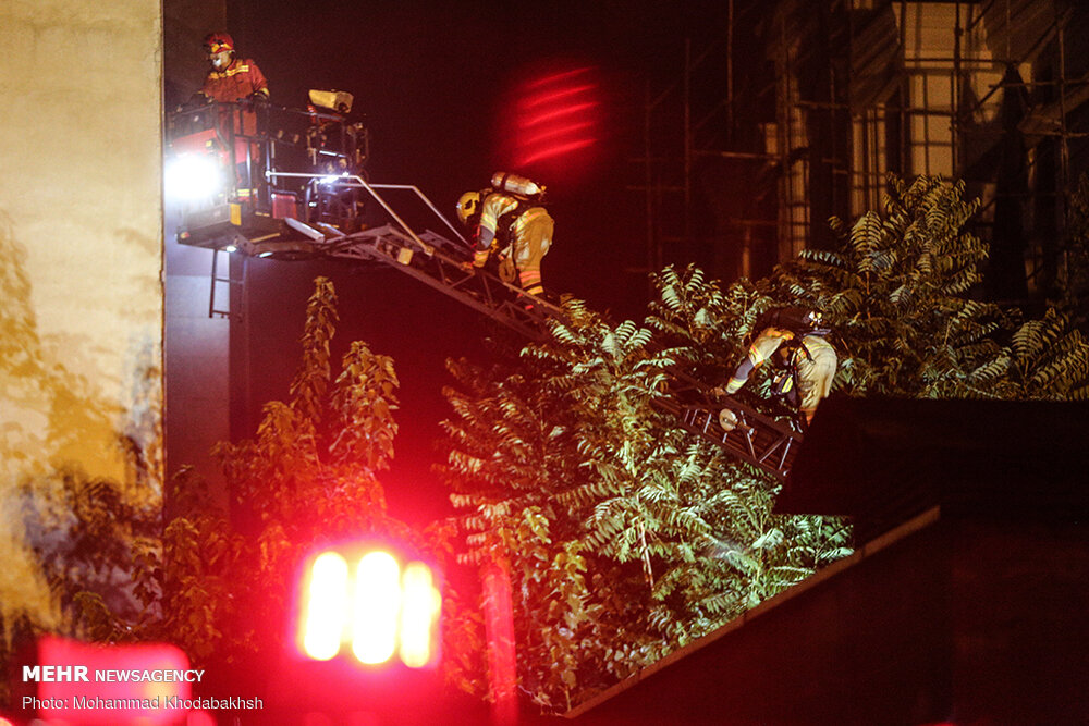 گزارش حادثه آتش‌سوزی مرکز درمانی اطهر نهایی شد