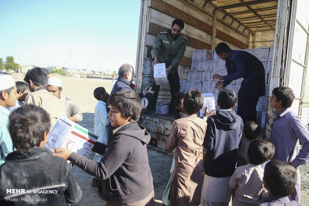 ارسال نیروهای امدادی و اقلام ضروری به نقاط سیل زده کرمان