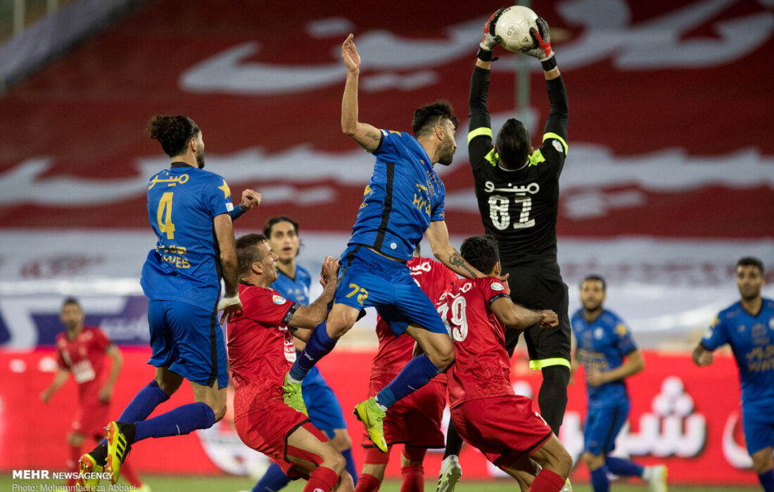 اعلام شعار سازمان لیگ برای دیدار استقلال و پرسپولیس