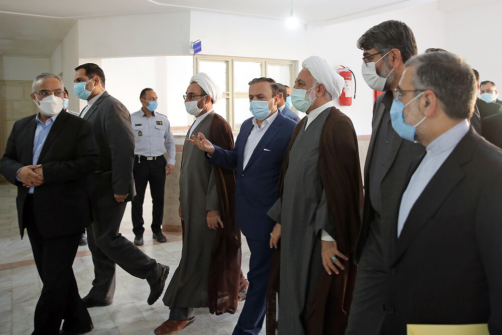 بازدید رئیس قوه قضائیه از زندان جدیدالتاسیس مرکزی ایلام